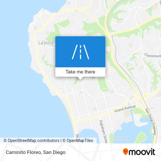 Mapa de Caminito Floreo