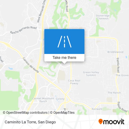 Mapa de Caminito La Torre
