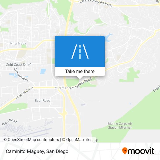 Mapa de Caminito Maguey