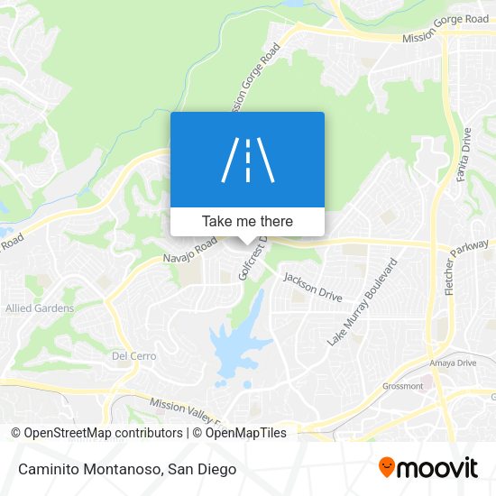 Mapa de Caminito Montanoso