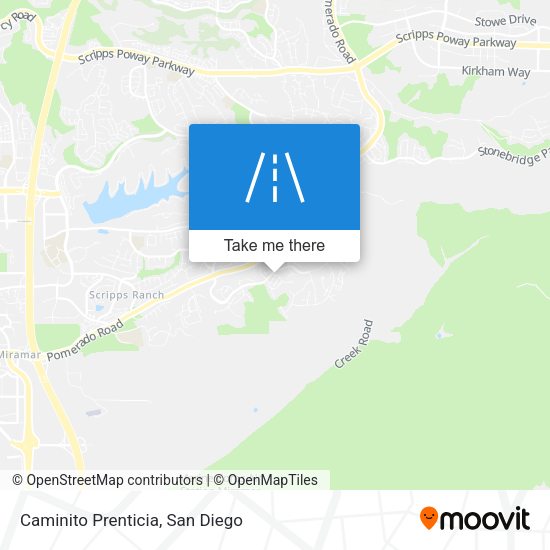 Caminito Prenticia map