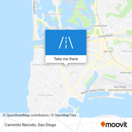 Mapa de Caminito Recodo
