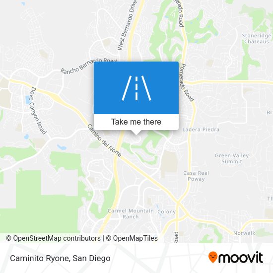 Mapa de Caminito Ryone