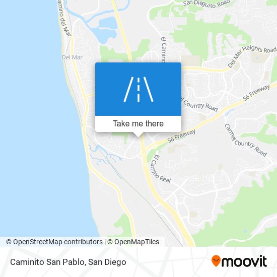 Caminito San Pablo map