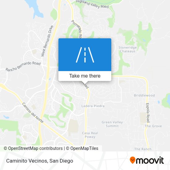 Mapa de Caminito Vecinos