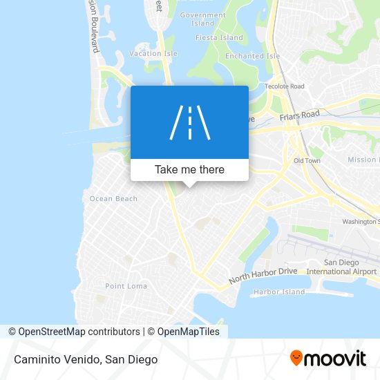 Mapa de Caminito Venido