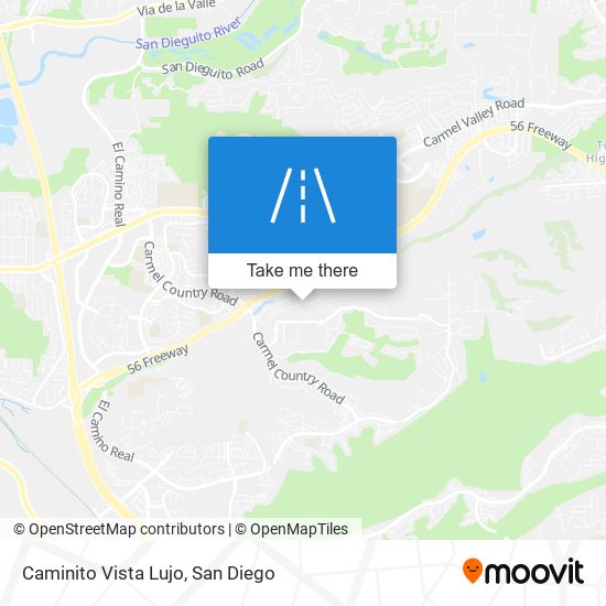 Mapa de Caminito Vista Lujo