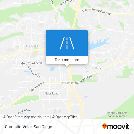 Mapa de Caminito Volar
