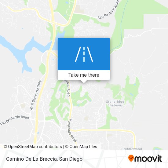 Mapa de Camino De La Breccia
