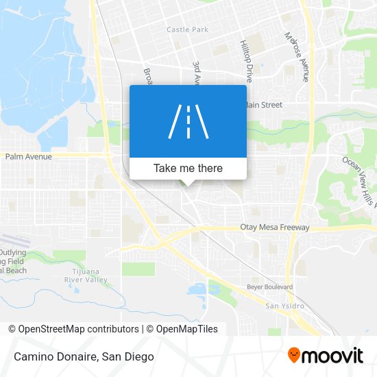 Mapa de Camino Donaire