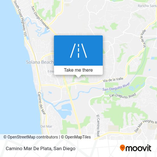 Camino Mar De Plata map