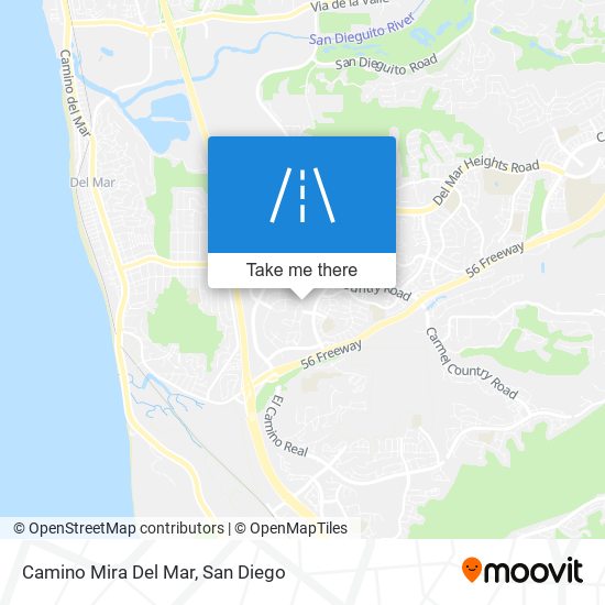 Mapa de Camino Mira Del Mar
