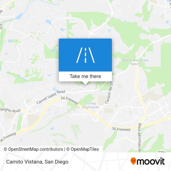 Mapa de Camito Vistana