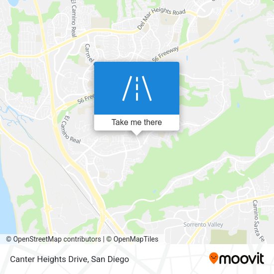 Mapa de Canter Heights Drive