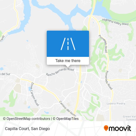 Mapa de Capilla Court