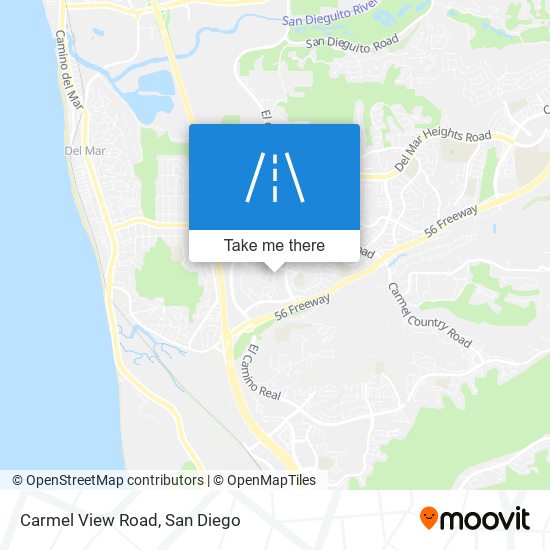 Mapa de Carmel View Road