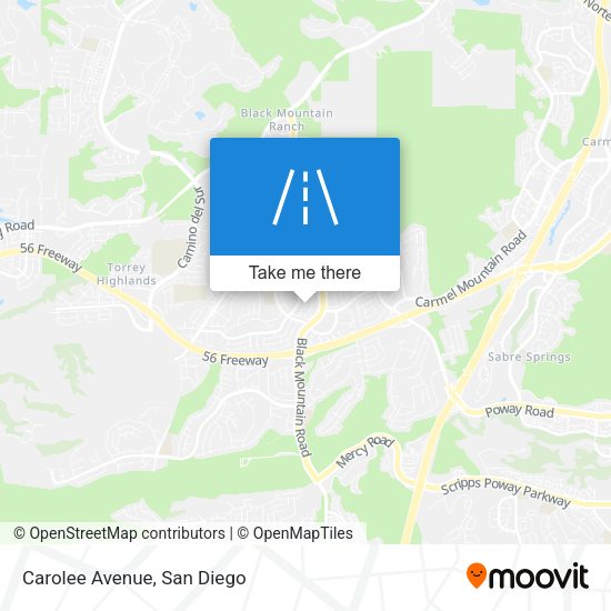 Mapa de Carolee Avenue