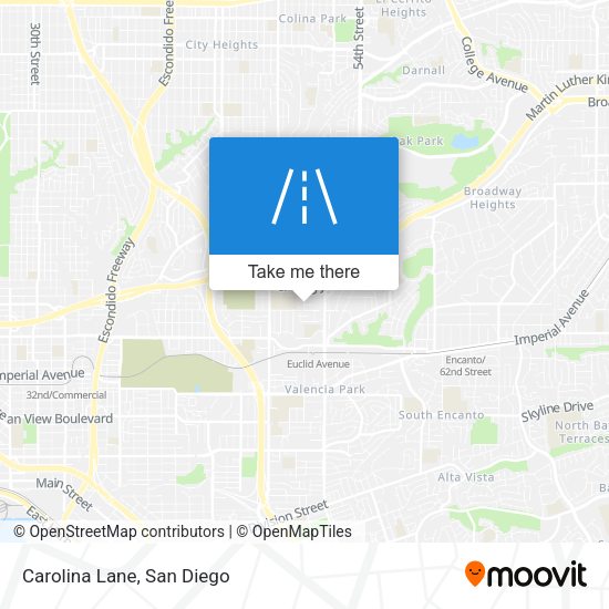 Mapa de Carolina Lane