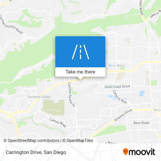 Carrington Drive map