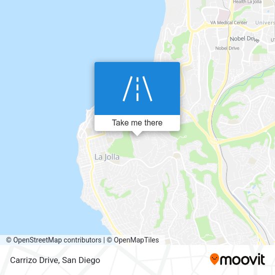 Mapa de Carrizo Drive