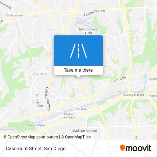 Mapa de Casement Street