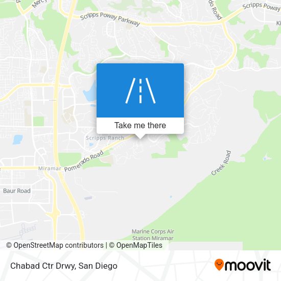 Mapa de Chabad Ctr Drwy