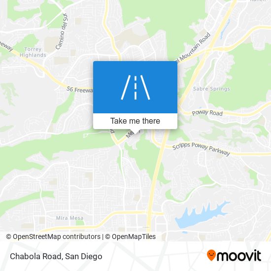 Chabola Road map