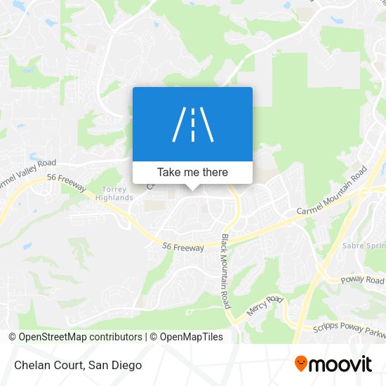 Mapa de Chelan Court