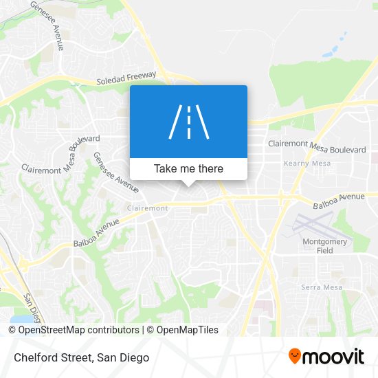 Mapa de Chelford Street