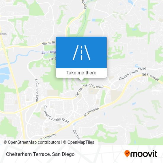 Chelterham Terrace map