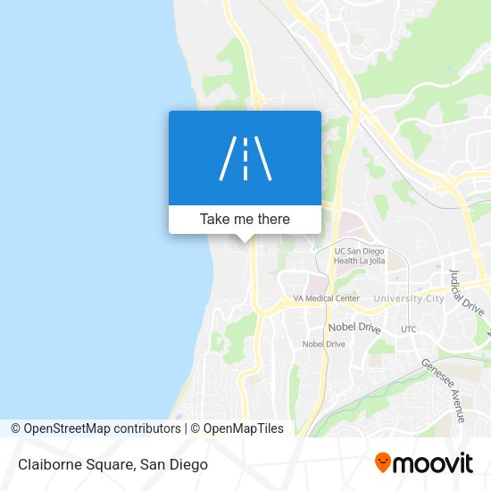 Mapa de Claiborne Square