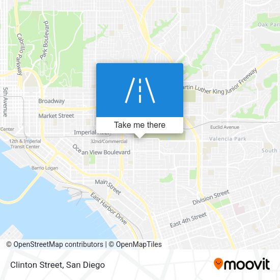 Mapa de Clinton Street