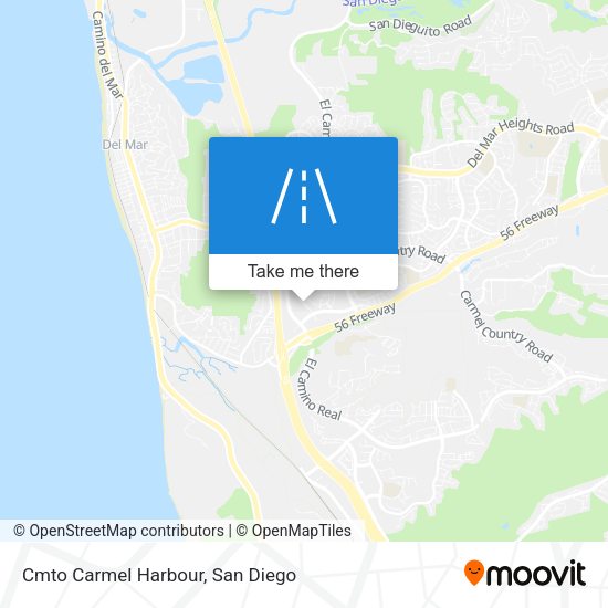 Mapa de Cmto Carmel Harbour