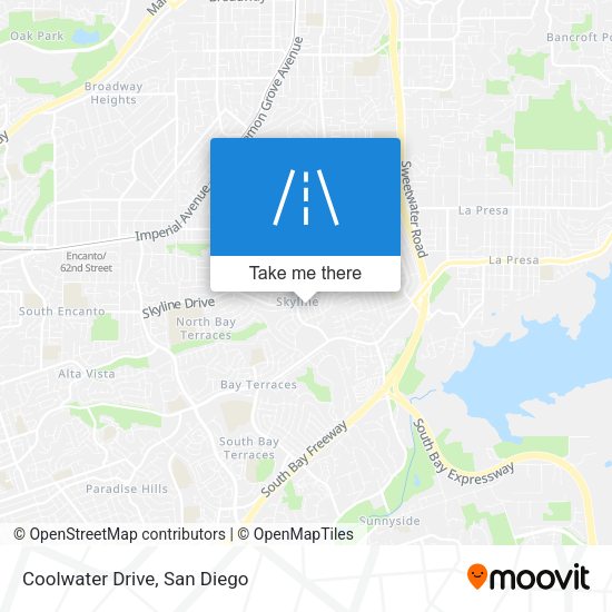 Mapa de Coolwater Drive