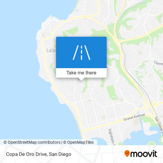Mapa de Copa De Oro Drive