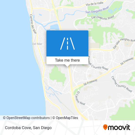 Mapa de Cordoba Cove