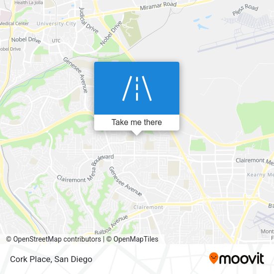 Mapa de Cork Place