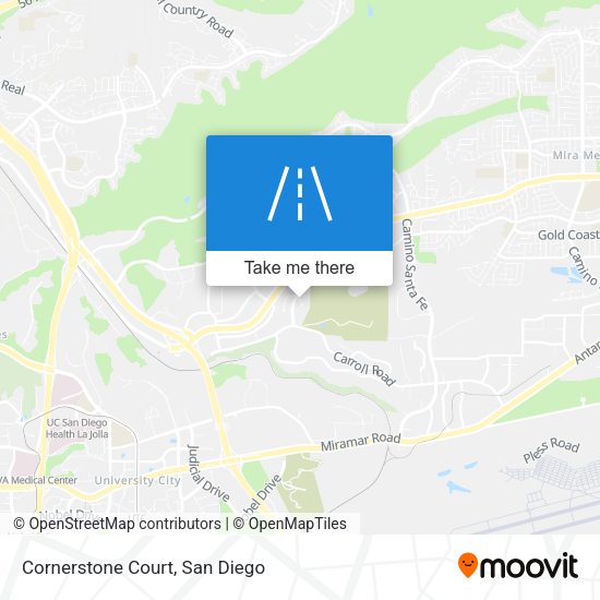 Mapa de Cornerstone Court