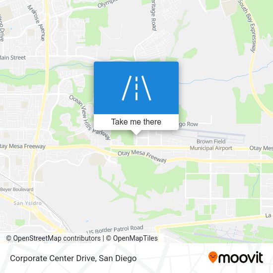 Corporate Center Drive map