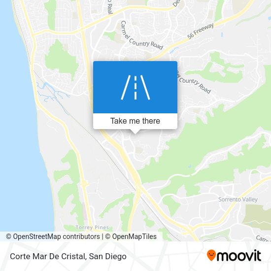Mapa de Corte Mar De Cristal
