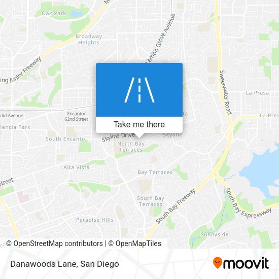 Mapa de Danawoods Lane