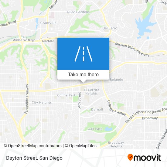 Mapa de Dayton Street
