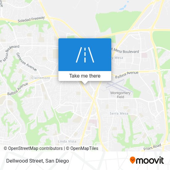 Mapa de Dellwood Street