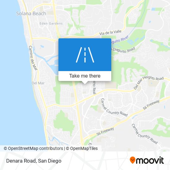 Mapa de Denara Road