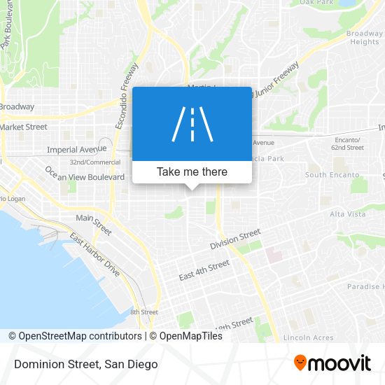 Mapa de Dominion Street