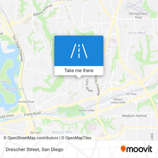 Mapa de Drescher Street