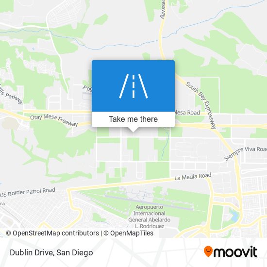 Dublin Drive map