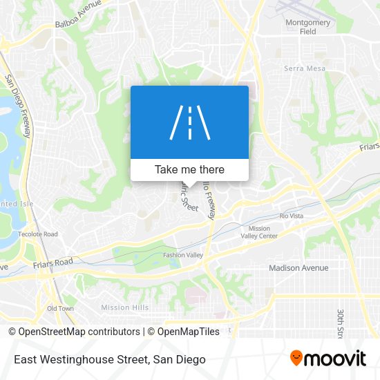 East Westinghouse Street map