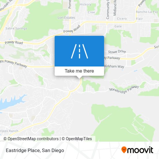Mapa de Eastridge Place