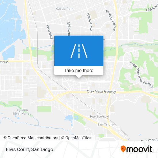 Mapa de Elvis Court